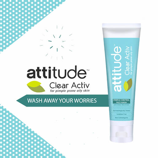 attitude™ Clear Activ Pimple Control Face Wash